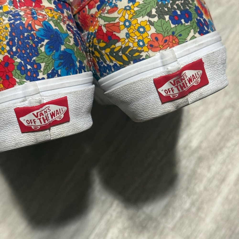 Vans Liberty Fabrics x Old Skool Patchwork Floral - Multi' 7.5 mens womens 9 - Picture 4 of 6